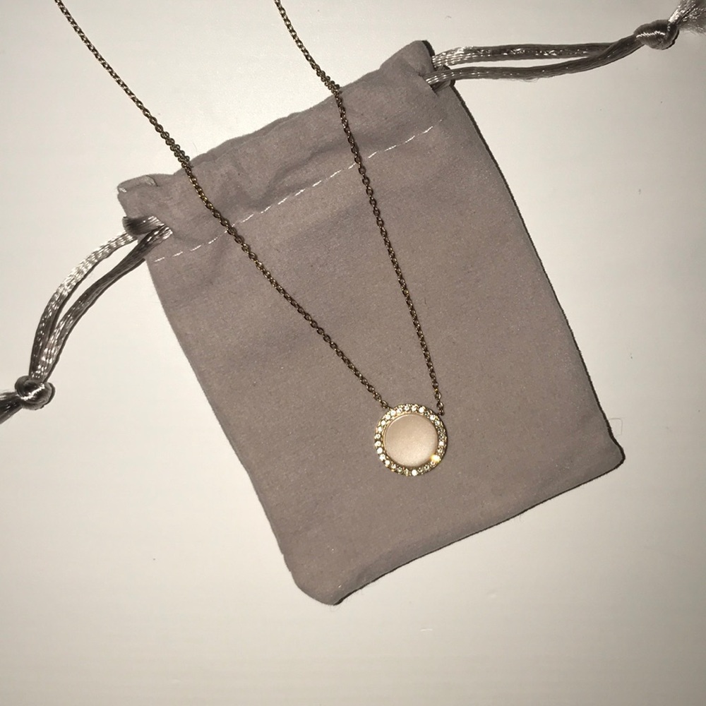 Rose gold Michael Kors necklace